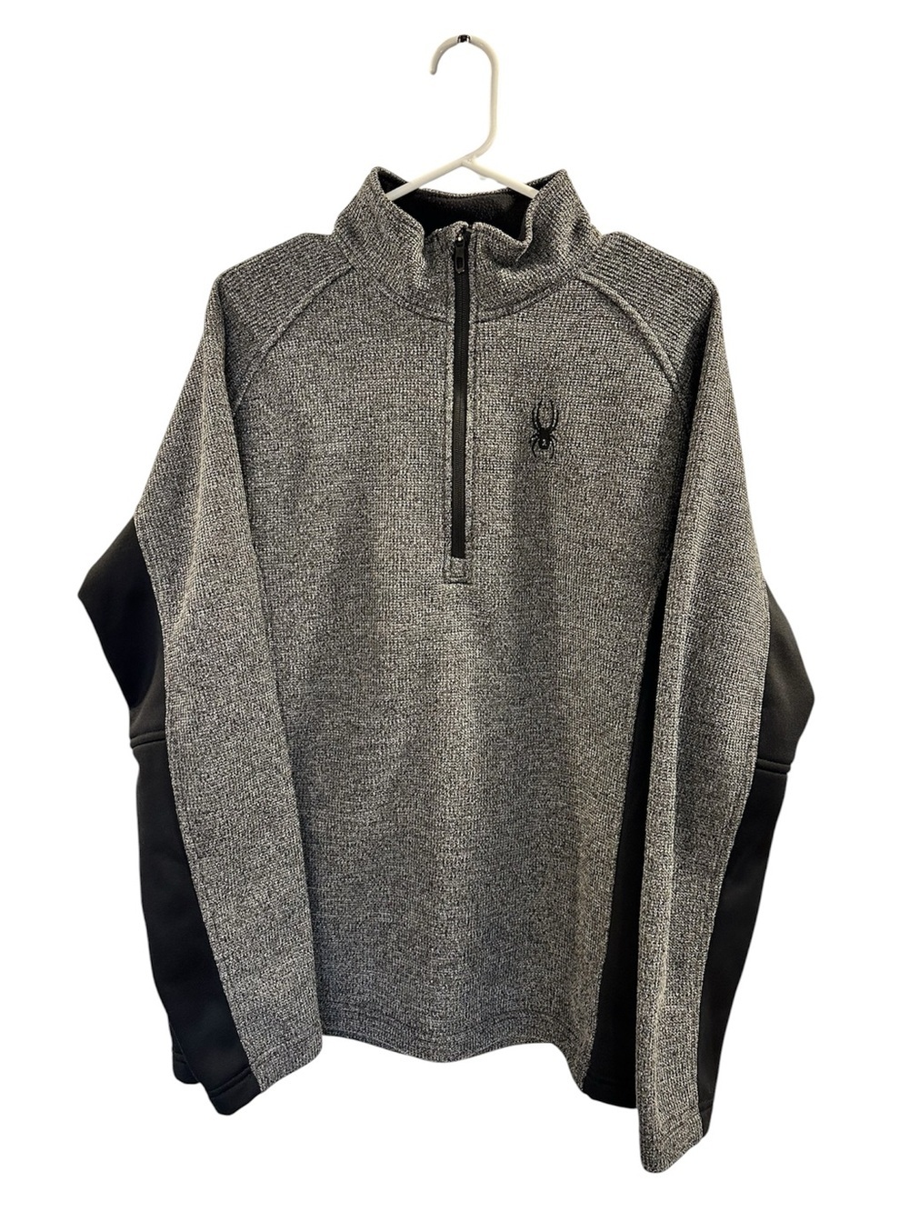Spyder Men's Pullover Quarter Zip Sweater